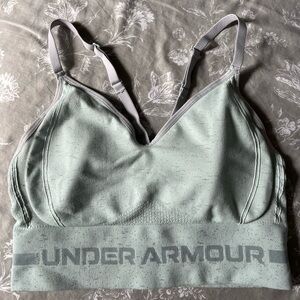 Like New - Under Armour Powder Blue Sports Bra - Size M